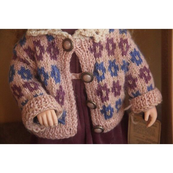 porcelain doll boyd elizabeth going to grandma goin dollstone as is 1998 girl - Picture 3 of 9